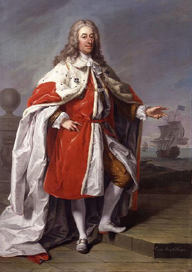 unknow artist Portrait of George Byng (1663-1733), 1st Viscount Torrington